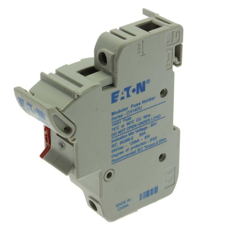 Zekeringhouder laagspan.50 A AC 690 V 14x51mm 1P IEC VVE=6