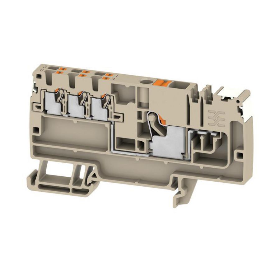 Doorvoer klem p.d.beige 6mm² 41A 500 2675400000 VVE=20