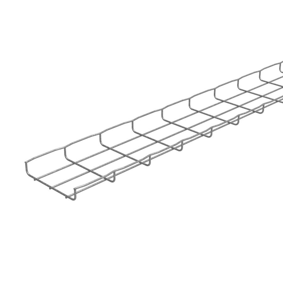 Lengte a 3m. Draadgoot CF30 B150 ZnAL