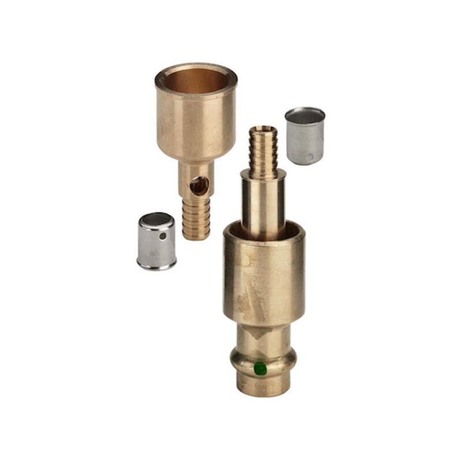 Aansluitset Smartloop brons 28x12mm