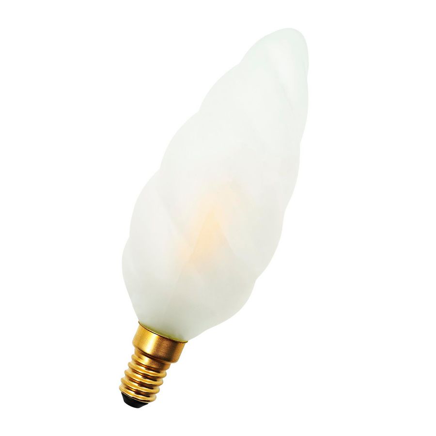 LED FIL C50 F15 Gedraaid E14 DIM 4W (32W) 350lm 827 Mat