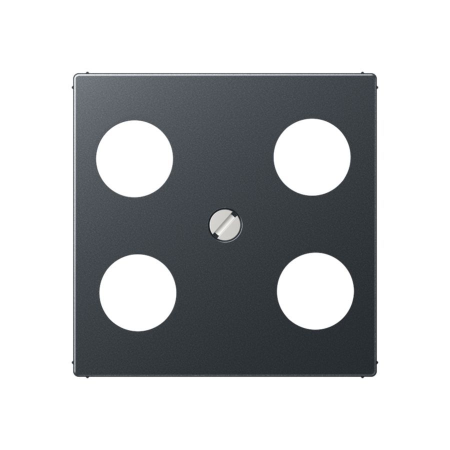 Afdekking A500 antraciet voor SAT-TV