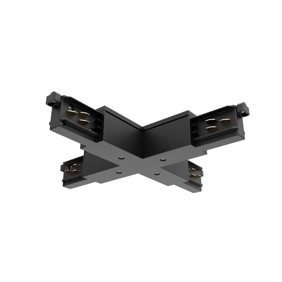 Spanningsrail ONE TRACK X-voeding 9017/B zwart