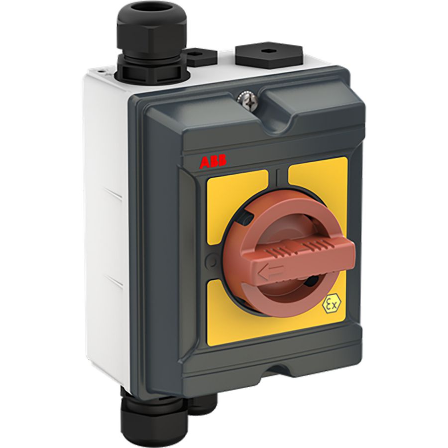 Onderhoudsschakelaar ATEX, aluminium, 40A, 3P, gee OTA40GS3YX