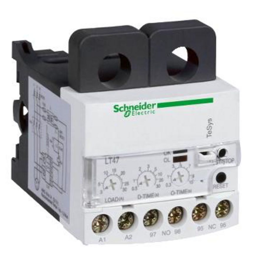 Electronisch overbelastingsrelais 0,5-6A 200-240V AC/DC