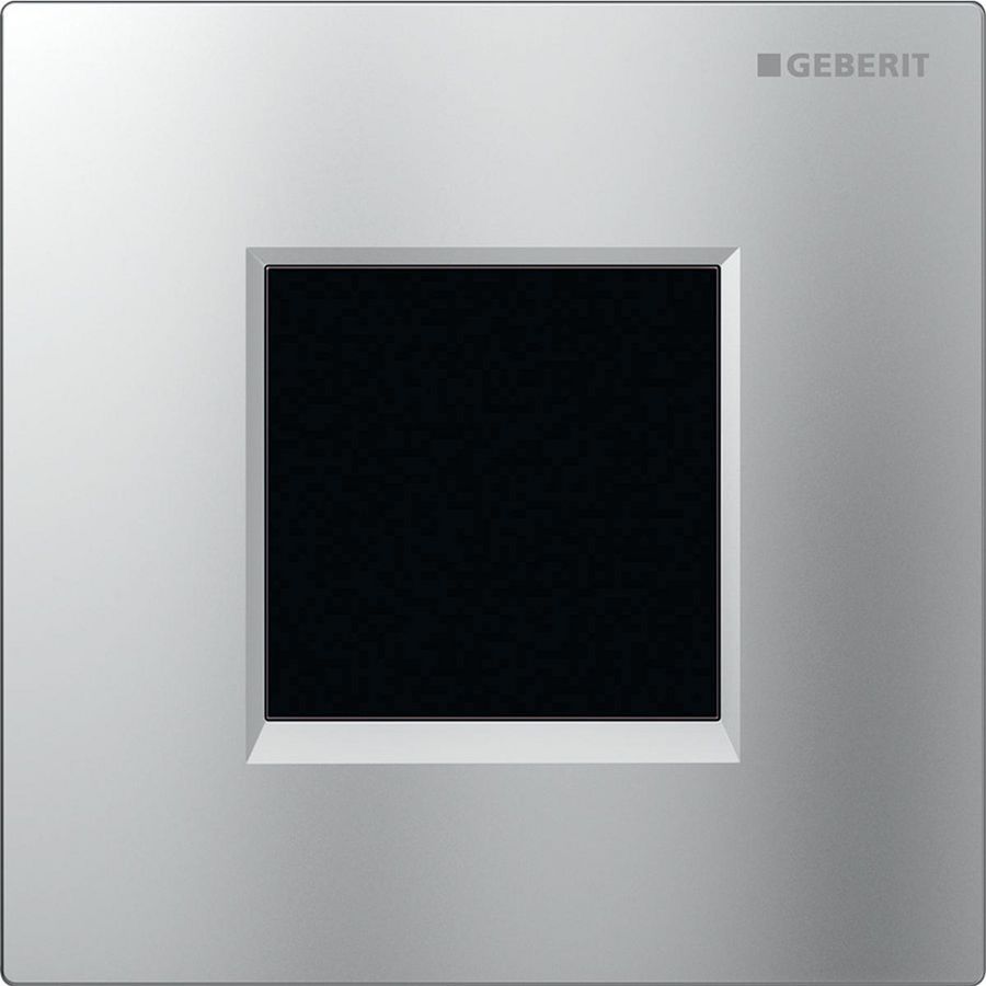 Urinoirsturing 230V type 20 SQUARE (voorheen type 30) mat chroom/easy-to-clean