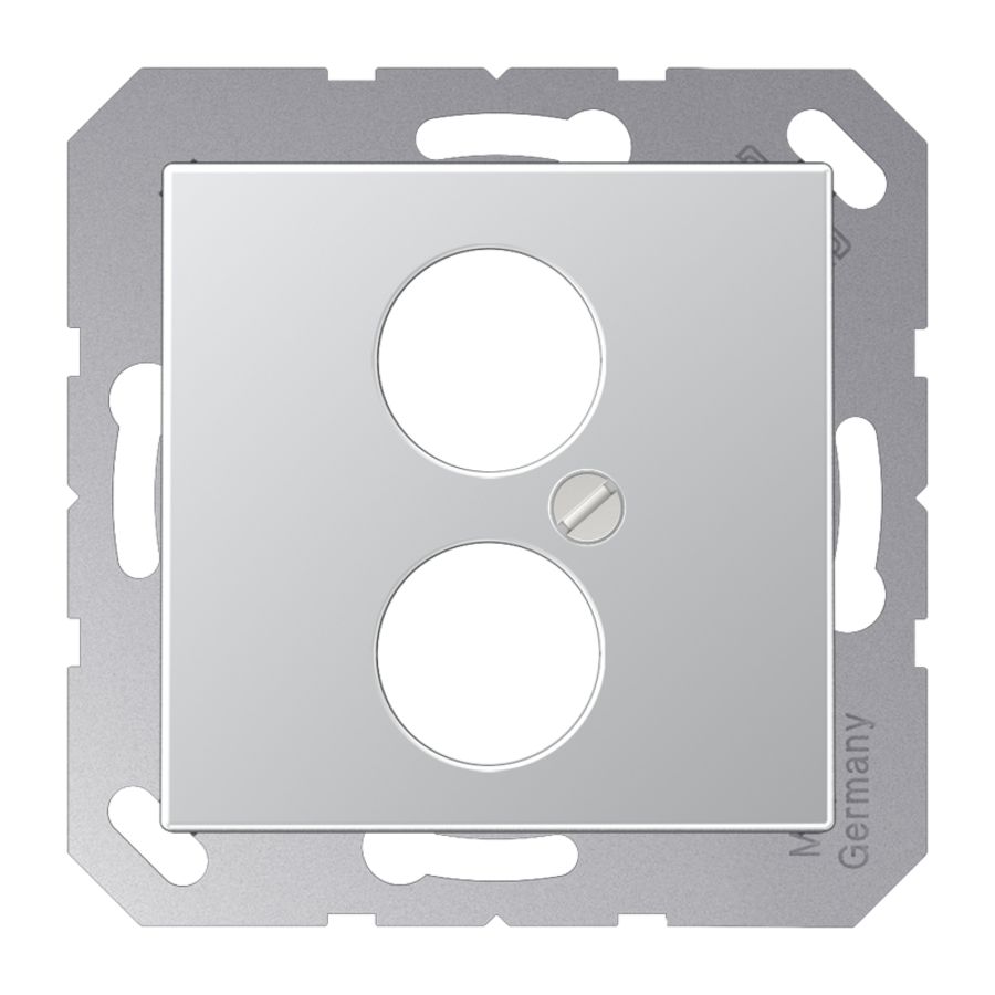 Afdekking A500 aluminium voor BNC en L2S