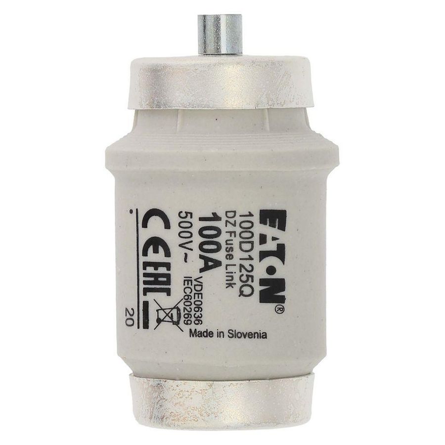 Zekering laagspanning 100A AC 500V D4 gR aansprekend VVE=3
