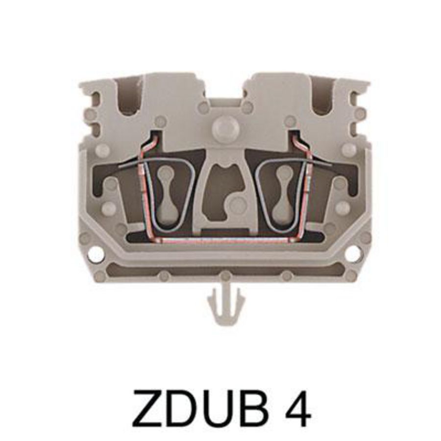 Doorvoerklem d.beige 2.5 1712970000 VVE=100
