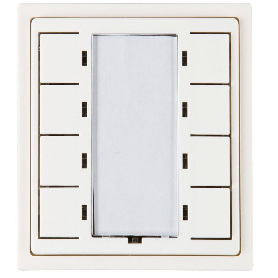 drukknop VZ wit IP20 KNX 8Kanaal