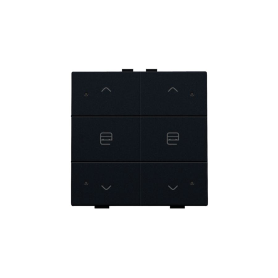 Dubbele motorsturingsbediening led Home Control black c