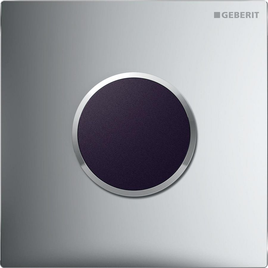 Urinoirsturing 230V type 10 ROUND mat chroom/chroom/easy-to-clean