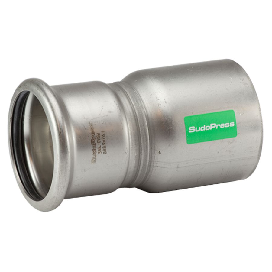 Insteekverloopsok SudoPress RVS pers x spie 88,9x108mm SP6243VM VVE=2