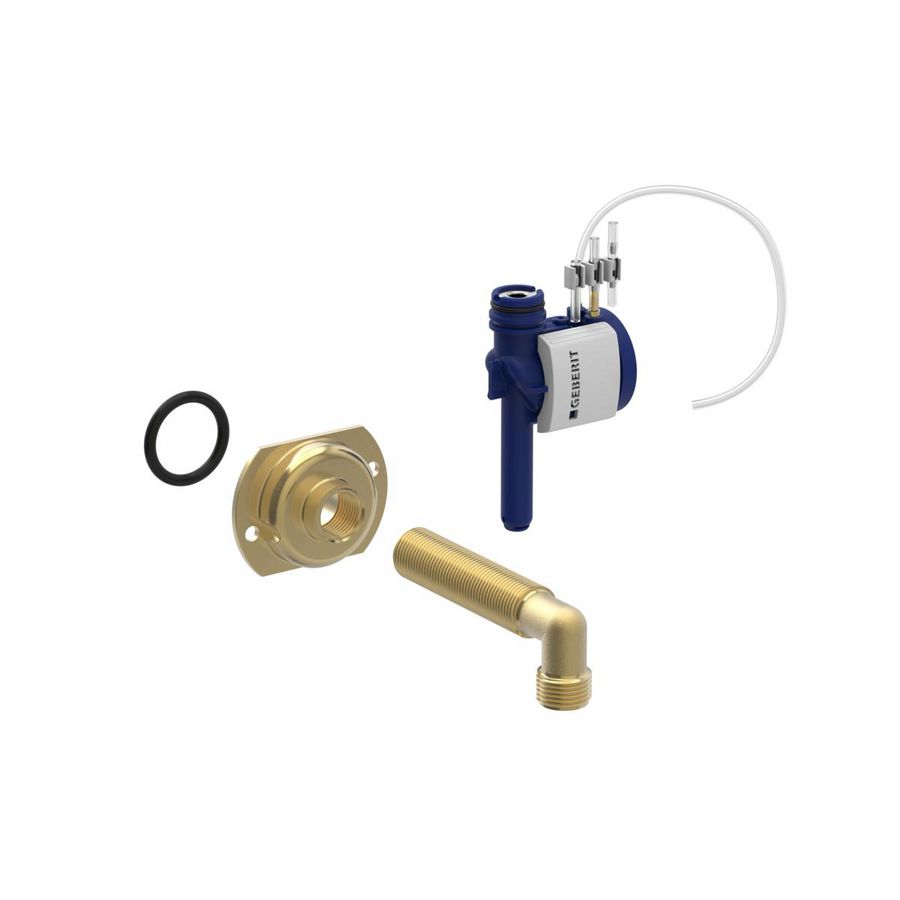 Renovatieset inb.UR pneum + bedieningsplaat 130x130mm+inl.st.v.