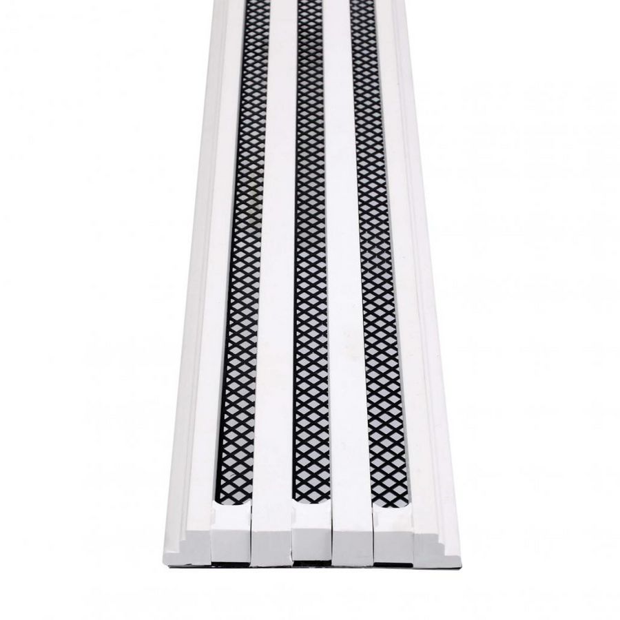 Lineair lijnrooster instucbaar 3 sleuven 1000 x 12mm