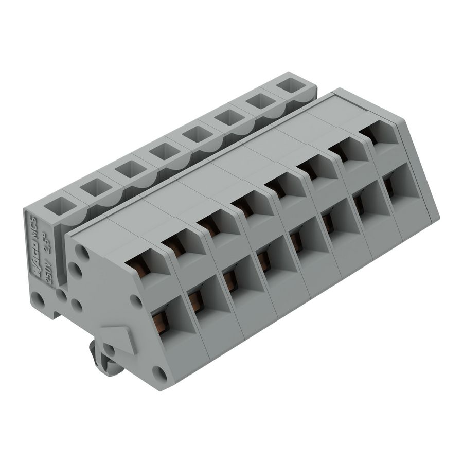 1-draads FE steker HA 2,5mm² grijs 731-508/008-000 VVE=50