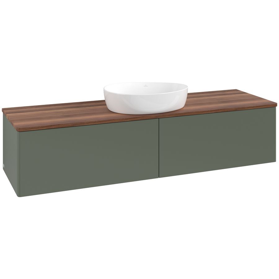 Wastafelonderkast Antao 1600x360x500mm L.Green Matt Lacquer K36012HL