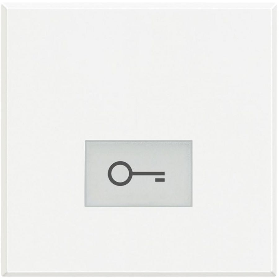 Toets sleutel symbool 2 modulen Axolute White