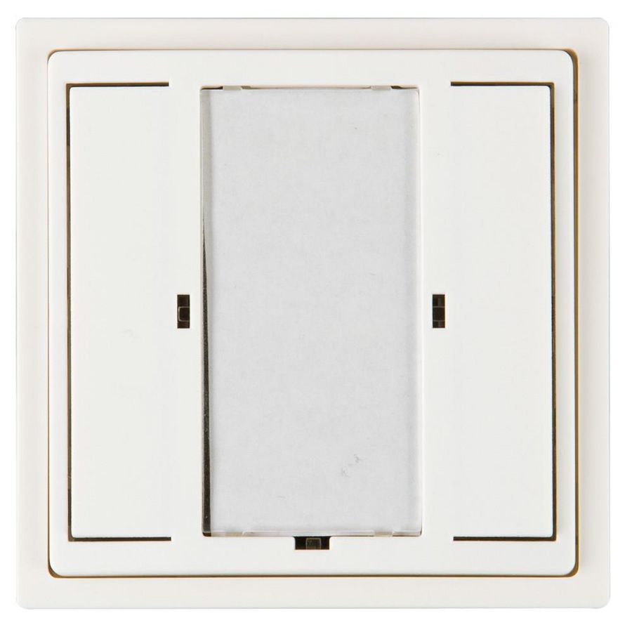 drukknop VZ wit IP20 KNX 2Kanaal