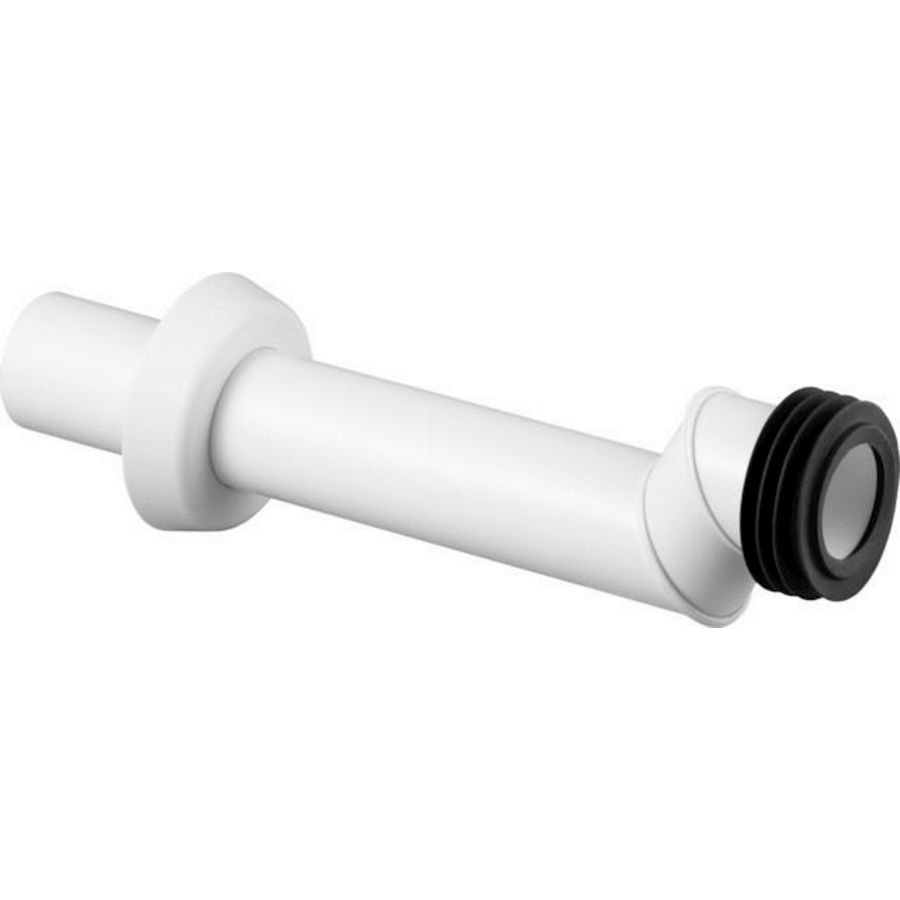 Aansluitgarnitur 300 kunststof/alpine-wit