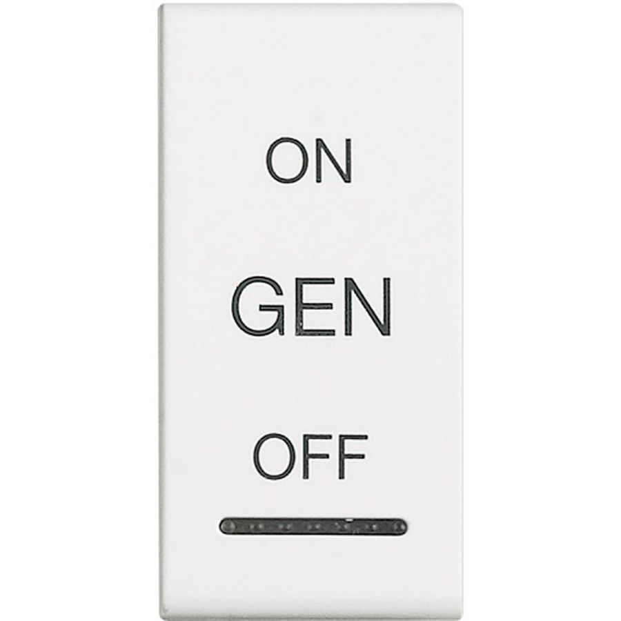 Wipschakelaar ON/OFF GEN 1 module wit Livinglight VVE=10