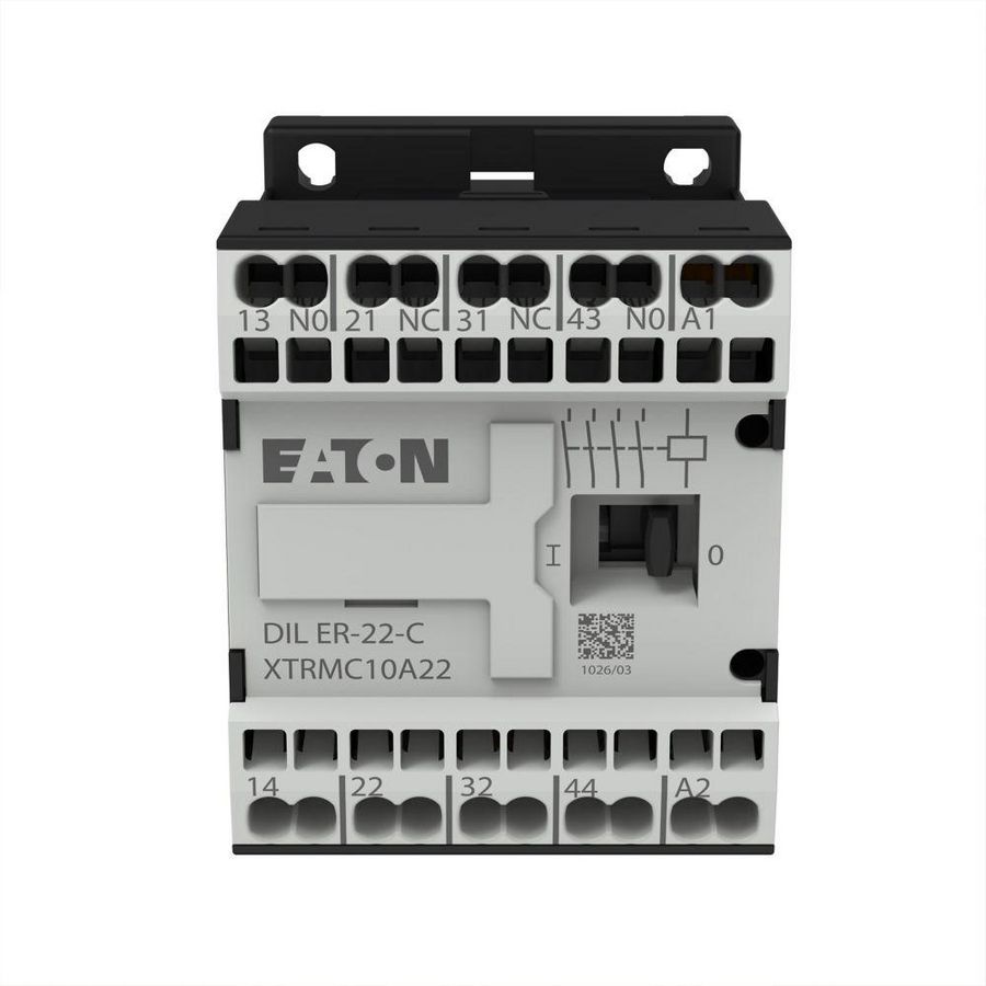 Mini hulprelais DILER-22-G-C(24VDC) 2m 2v veerklem