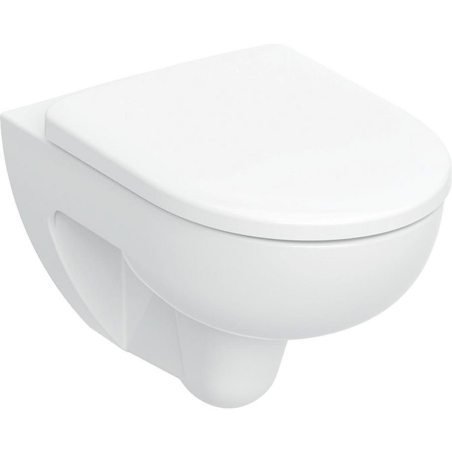Wandcloset combipack Renova 540mm rimfree incl. zitting softclose quickrelease