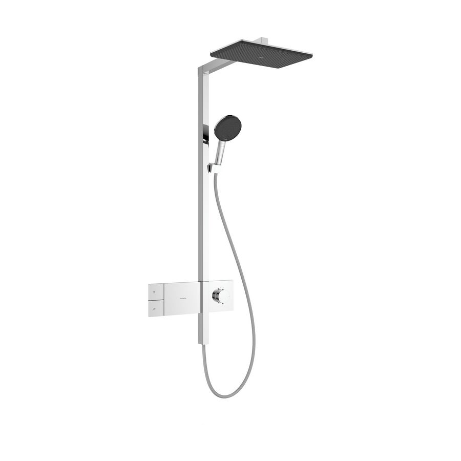 Showerpipe 210/340 1 straalsoort EcoSmart Raindance Alive Q chroom