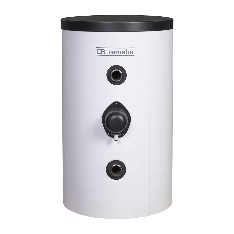 Centra 150 liter buffervat voor verwarming en koeling