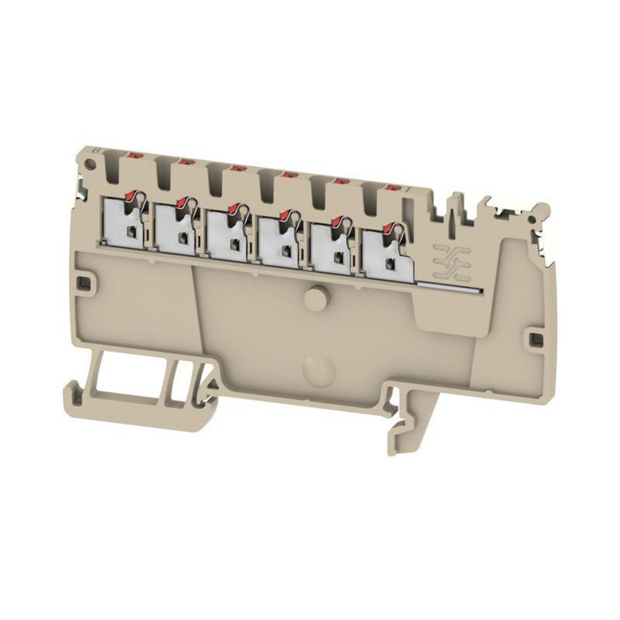 Doorvoer klem p.d.beige 1.5mm² 17.5 A, 2675340000 VVE=50