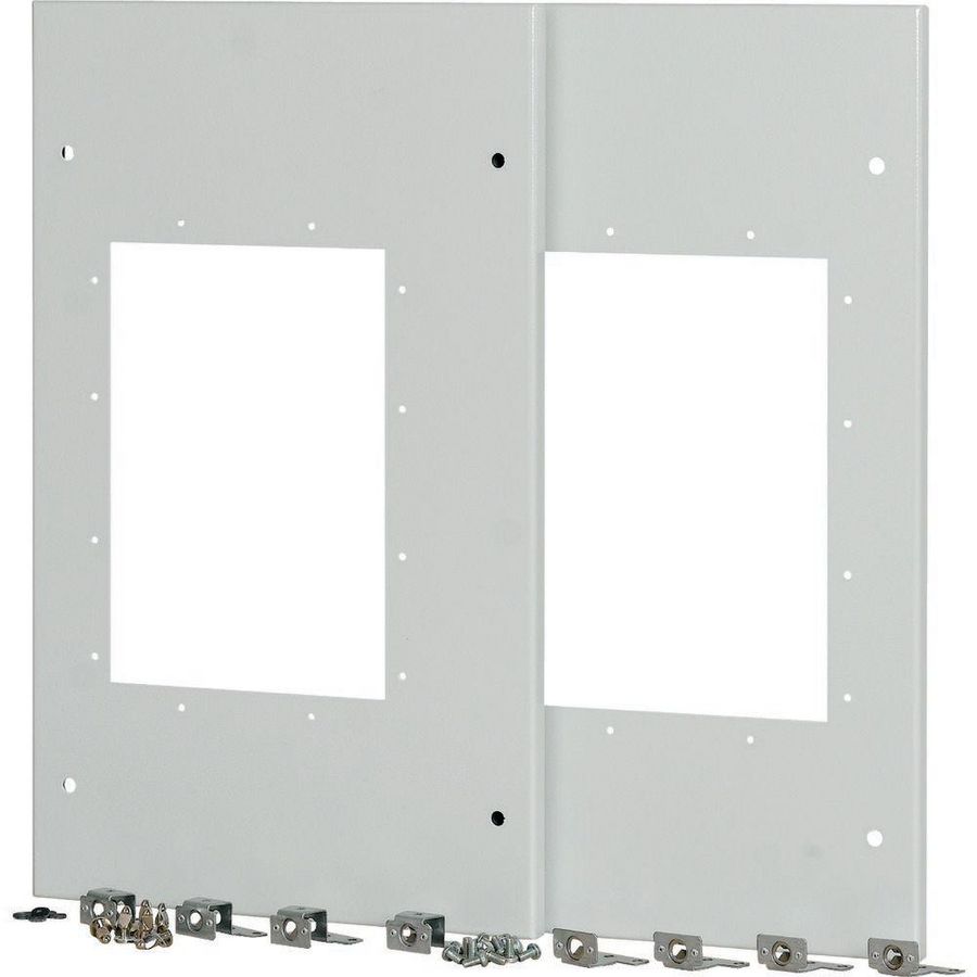 Frontplaten voor 2x IZMX16 uitrijdbaar B=800mm