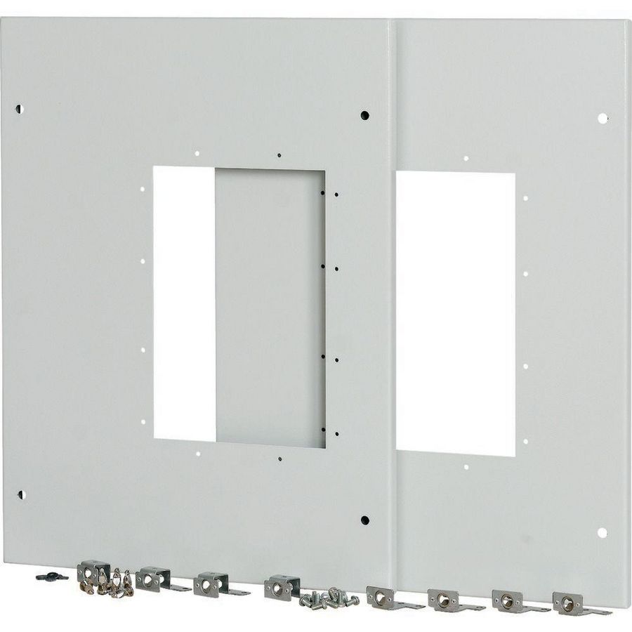 Frontplaten voor 2x IZMX16 uitrijdbaar B=1000mm
