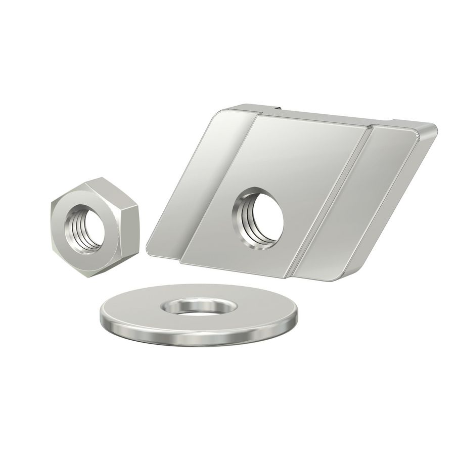 Zeskantmoer M10 rvs VVE=100