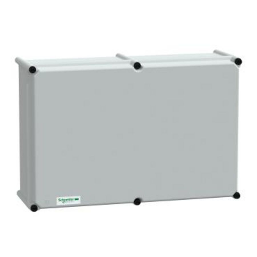 Kast poly. onderbak PC kap IP66 360x540x180mm Thalassa PLS
