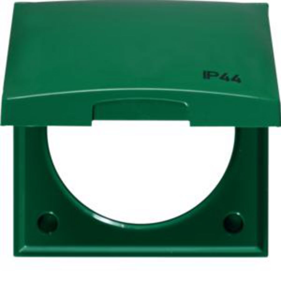 Afdekraam 1-v berker Integro flow zwart glans