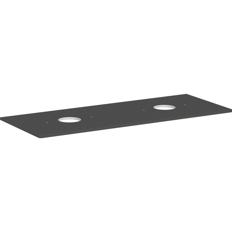 Console 1360x550mm m 2 uitsp.en Waskom zonder kraangat Xelu Q