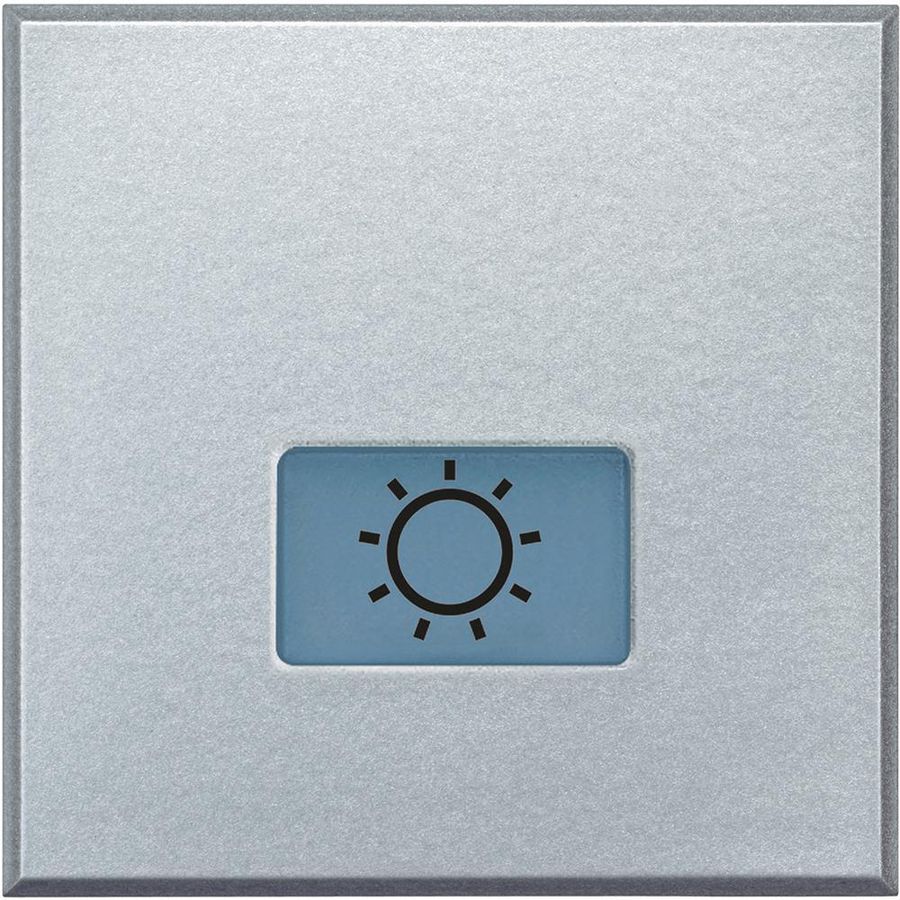Toets lamp symbool verlicht 2 modulen Axolute Tech