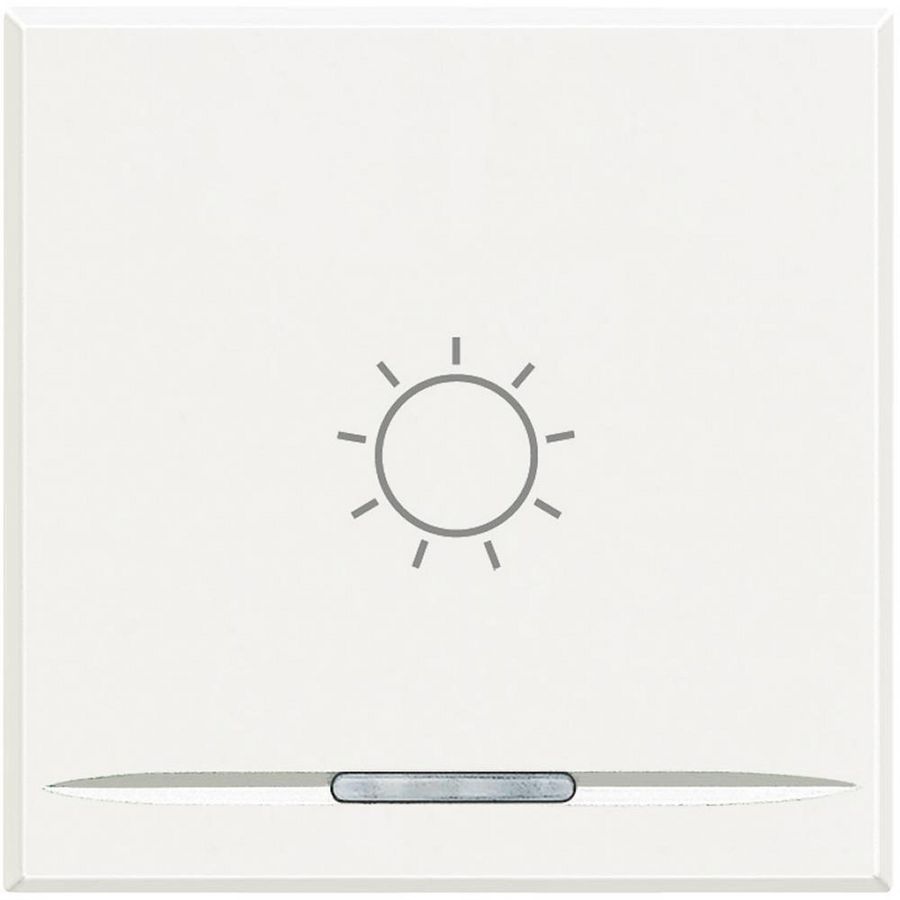 Wipschakelaar Verlichting 1f 2 modulen Axolute White VVE=10