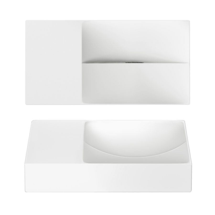 Vale fontein met voorbewerkt kraangat links CL/03.02161.L