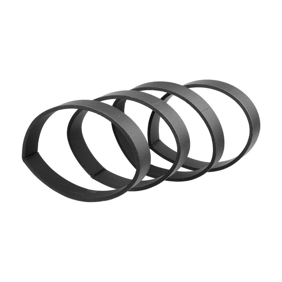 Set foamringen 150 naar 160 mm