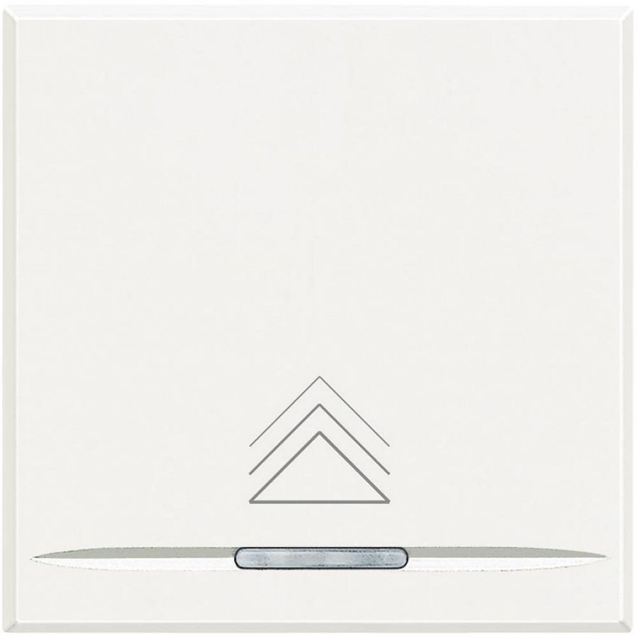 Wipschakelaar Dim symbool 1f 2 modulen Axolute White VVE=10