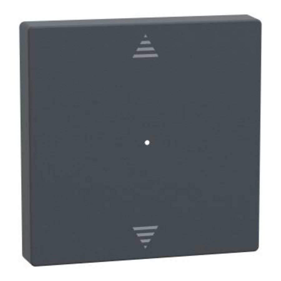 Tuimelaar Merten-System m 1-voudige drukknopmodule (omhoog/o