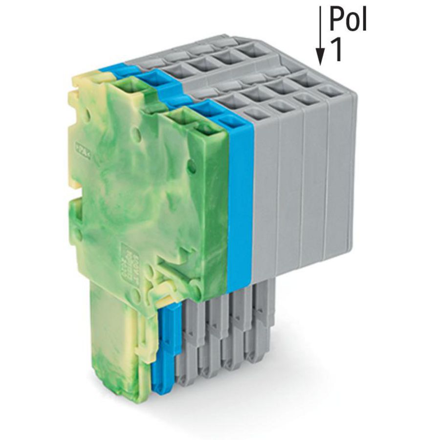 2-draads FE steker 1,5mm² 2020-206/000-039 VVE=25