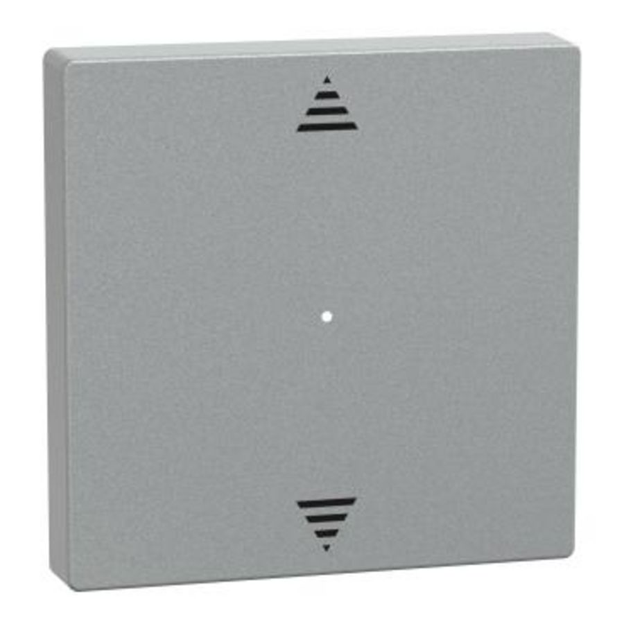 Tuimelaar Merten-System m 1-voudige drukknopmodule (omhoog/o