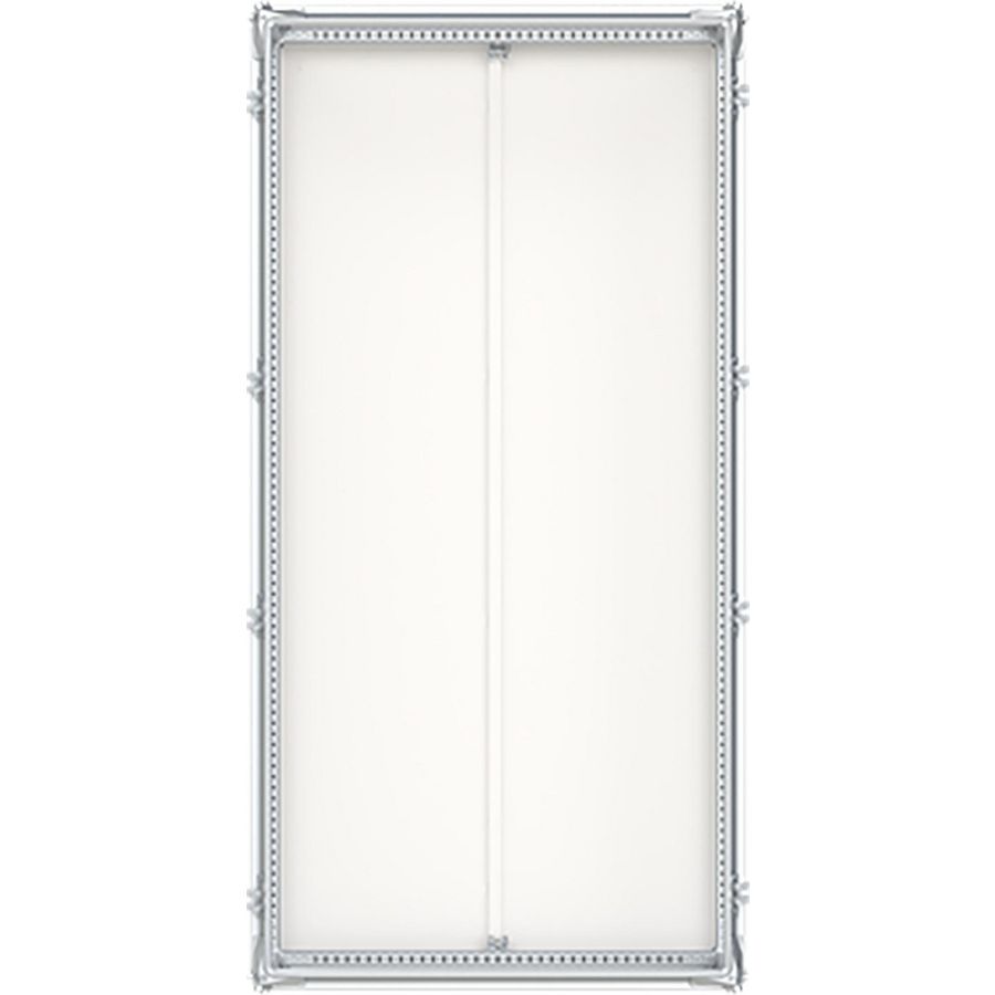 Kast alleen met achterwand 4PW/14GU/D4 RAL7035