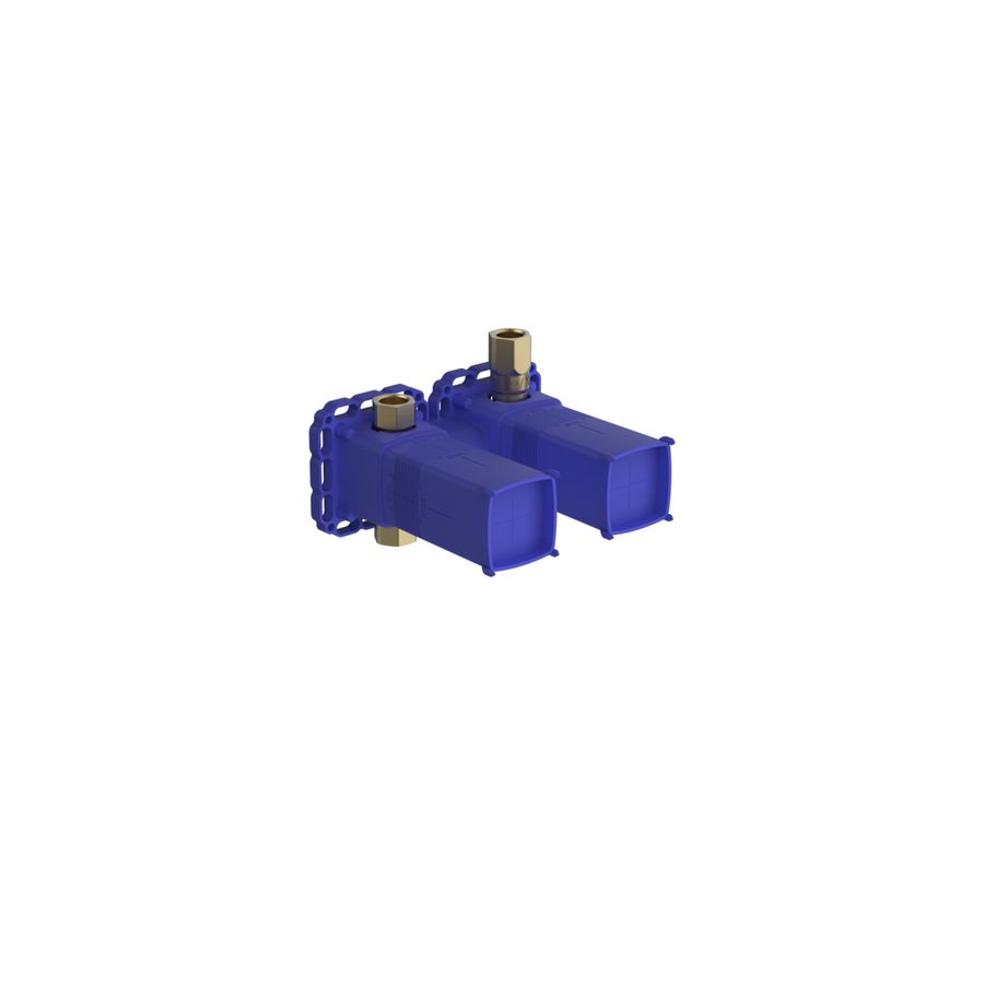 Matrix wand inbouwdeel omstelling chroom