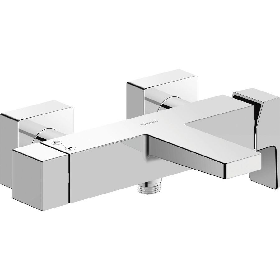 Manhattan 1-hendel badmengkraan opbouw chroom 286x213x98mm