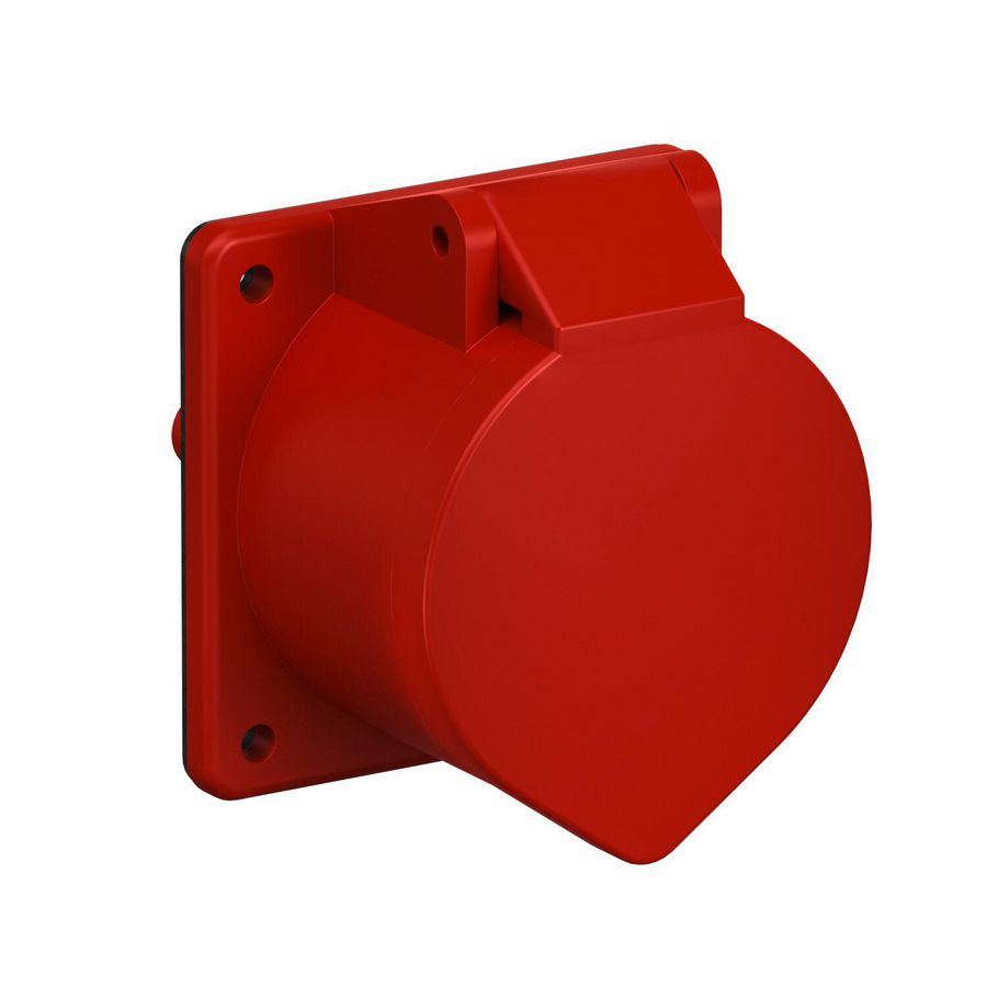 Insteekklem 3-polig+N+PE 400 V 16A 75x75x72