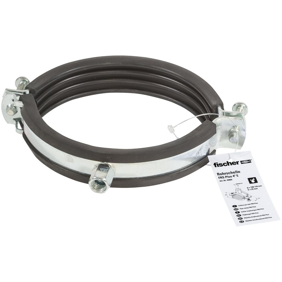 Snelsluitende pijpbeugel FRS Plus 4" E DHZ