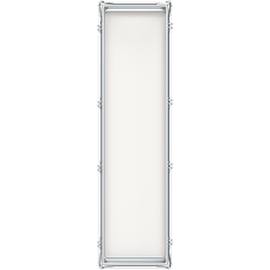 Kast alleen met achterwand 2PW/14GU/D4 RAL7035
